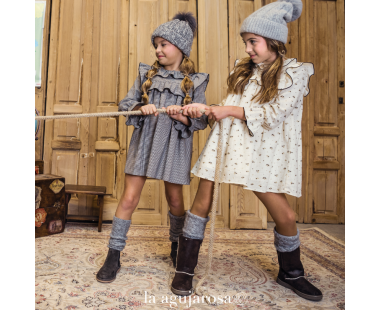VESTIDO INFANTIL DE LA FAMILIA CARBONCILLO DE YOEDU 2