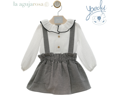 CONJUNTO FALDA DE BEBÉ CON TIRANTE DE LA FAMILIA... 2