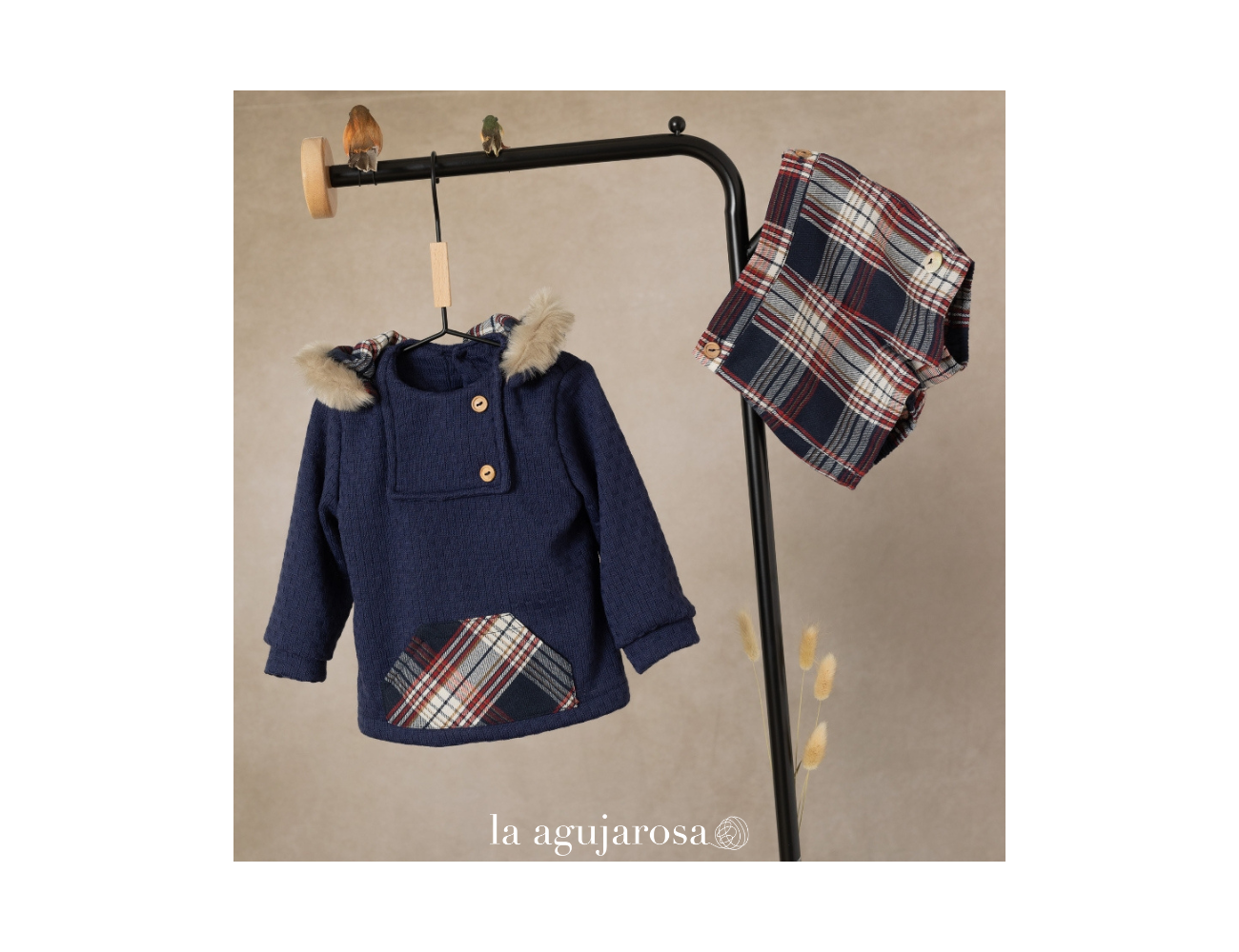 CONJUNTO DE NIÑO DE LA COLECCIÓN LA FLAUTA MÁGICA DE BASMARTÍ