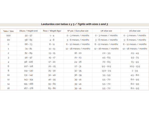 LEOTARDO LISO DE CÓNDOR