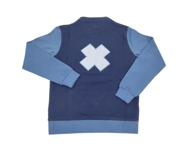 SUDADERA DE NIÑO BLUE RAYAS CELESTE DE NACHETES 2