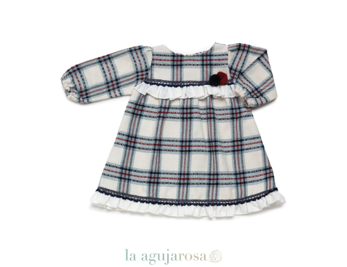 VESTIZO ENTERIZO PECHERÍN CUADROS DE LA COLECCIÓN HECHIZO DE JILIANA