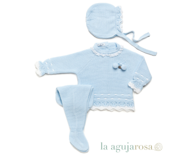 CONJUNTO 3P. EMPIECE DOS COLORES BODOQUES DE JULIANA