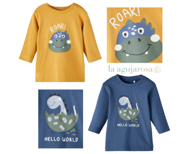 PACK 2 CAMISETAS DE NIÑO DE ALGODÓN ORGÁNICO DE BESTSELLER