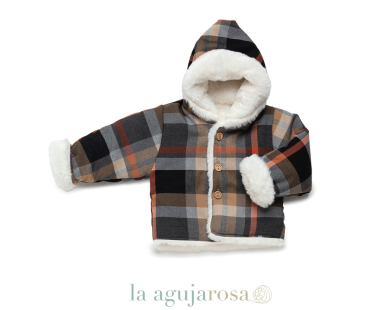 TRENCA TELA DE CUADROS FORRO DE PELO DE LA COLECCIÓN... 2