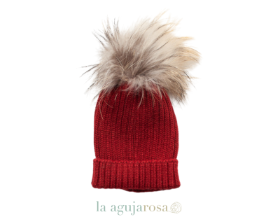 GORROS DE CANALÉ CON POMPÓN DE JULIANA