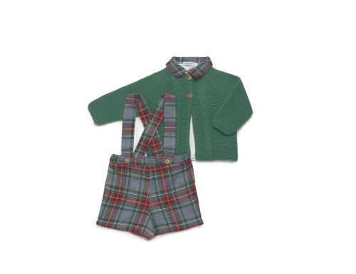 CONJUNTO CHAQUETA NIÑO PANTALÓN DE LA COLECCIÓN CHISPA DE JULIANA