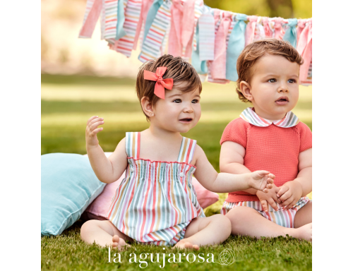 PELELE ENGOMADO RAYADO DE LA COLECCIÓN ÁBREGO DE JULIANA