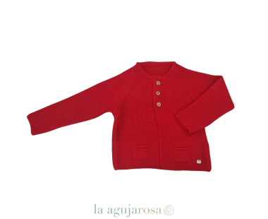 CHAQUETA NIÑO LIN ROJA DE JULIANA