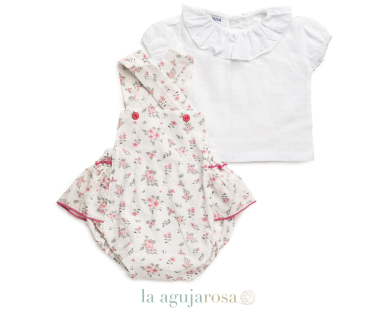 PETO FLORES CON CAMISA DE LA COLECCIÓN LLEVANTERA DE JULIANA 2