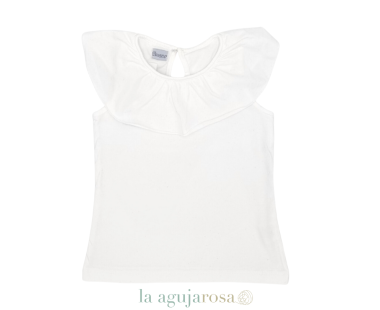 CAMISETA CON VOLANTE SIN MANGAS DE ANKAR 2