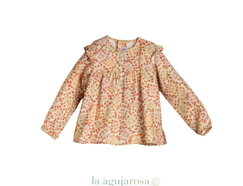 CAMISA DE NIÑA ESTAMPADA DE ANKAR