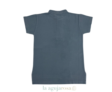 POLO MAO AZUL PETRÓLEO CHICO DE ANKAR 2