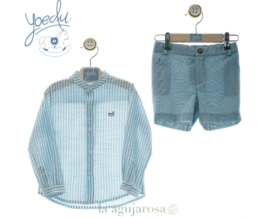 TRAJE INFANTIL NIÑO PANTALÓN BERMUDAS DE LA FAMILIA... 2