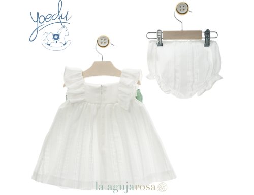 VESTIDO BEBÉ CON BRAGUITA DE LA FAMILIA ROMANCE DE YOEDU