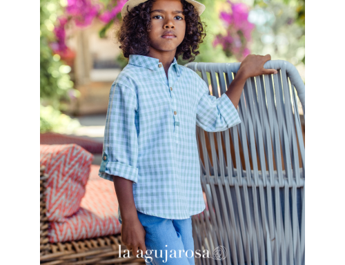TRAJE INFANTIL NIÑO CON PANTALÓN BERMUDA DE LA FAMILIA LANCELOT DE YOEDU