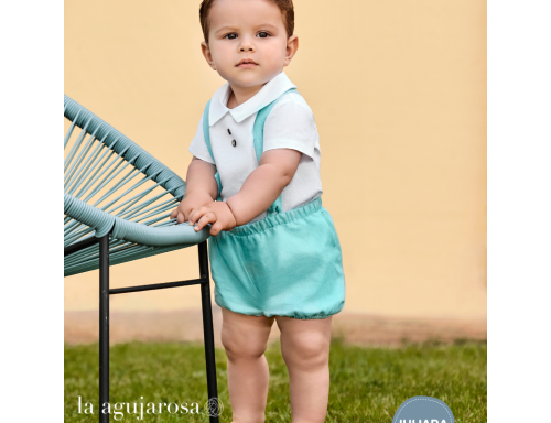 PETO DE LIN CON CAMISA DE LA COLECCIÓN PONENT DE JULIANA