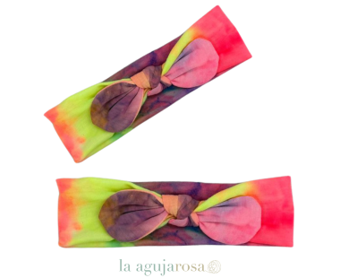 TURBANTE COMBINADO DE BEBÉ DE SIENA 2