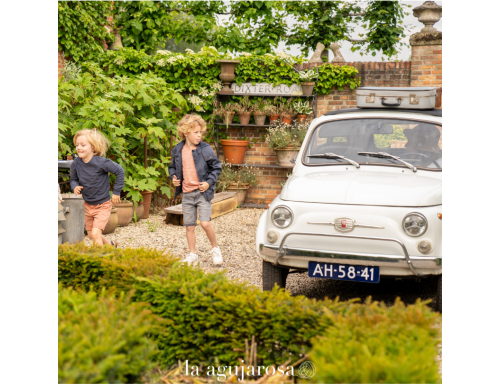 KOKO NOKO PANTALONES CORTOS DE JOGGING PARA NIÑOS VERDE MILITAR CARGO