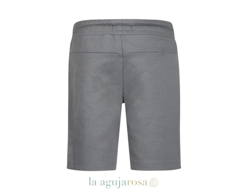 PANTALÓN CORTO DE JOGGING PARA NIÑOS NO WAY MONDAY GRIS OSCURO