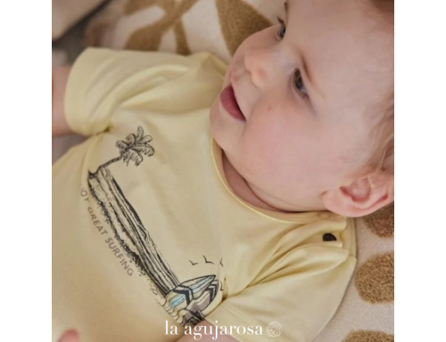 CONJUNTO DIRKJE AMARILLA CLARO SURF