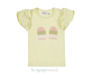 CONJUNTO DIRKJE NIÑA HELADO VERDE SUAVE 2