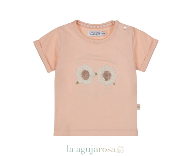 DIRKJE CCAMISETA DE NIÑA GAFAS DE SOL HOLGADAS COLOR ROSA... 2