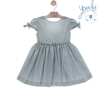 VESTIDO INFANTIL CON MANGA DE LA FAMILIA DAMAS DE YOEDU 2