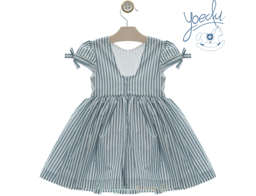 VESTIDO INFANTIL CON MANGA DE LA FAMILIA DAMAS DE YOEDU