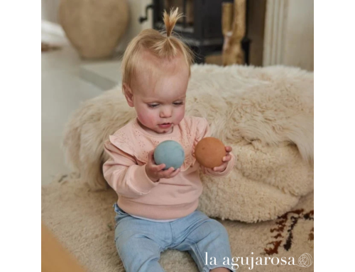 PANTALÓN DE NIÑA DIRKJE VAQUERO AZUL