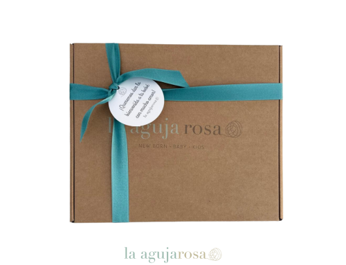 CAJITA REGALO NEW BORN COMBINADA DE LAAGUJAROSA