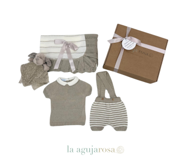 CAJITA REGALO NEW BORN TOSTADO LAAJUROSA 2