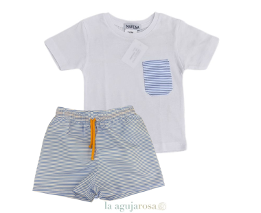 CONJUNTO BAÑO NIÑO DE LA FAMILIA MANDARINA DE MARENA