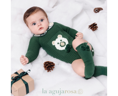 PELELE PUNTO DOBLE OSO DE LA COLECCIÓN SINFONÍA DE JULIANA