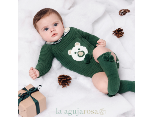 PELELE PUNTO DOBLE OSO DE LA COLECCIÓN SINFONÍA DE JULIANA