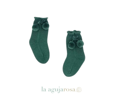 CALCETÍN POMPONES DE LA COLECCIÓN SINFONÍA DE JULIANA