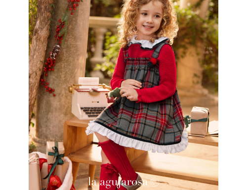 PICHI CUADRITOS CON JERSEY DE LA COLECCIÓN MELODÍA DE JULIANA