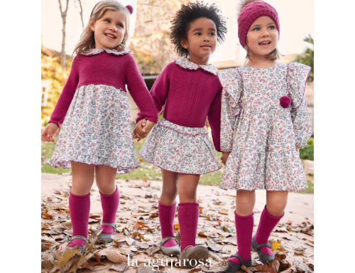 CONJUNTO BRAGA VOLANTE FLORECITAS DE LA COLECCIÓN RITMO DE JULIANA