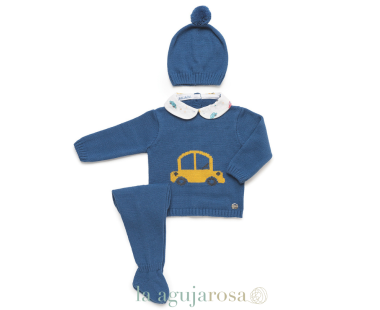 CONJUNTO 3P COCHE DE LA COLECCIÓN FÁBULA DE JULIANA