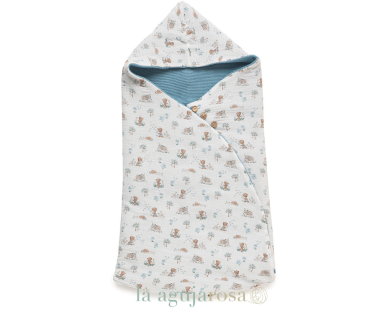 SACO TE4LA ANIMALITOS DE LA COLECCIÓN TRAZOS DE JULIANA