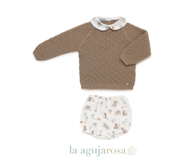 CONJUNTO PANTALÓN ANIMALITOS DE LA COLECCIÓN TRAZOS DE...