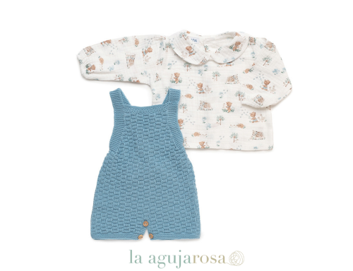 PETO PUNTO CAMISA ANIMALITOS DE LA COLECCIÓN TRAZOS DE JULIANA