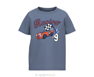CAMISETA DE MANGA CORTA ALGODÓN ORGÁNICO COCHE DE BESTSELLER