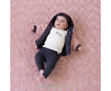 CHAQUETA REVERSIBLE CON CAPUCHA DE FEETJE