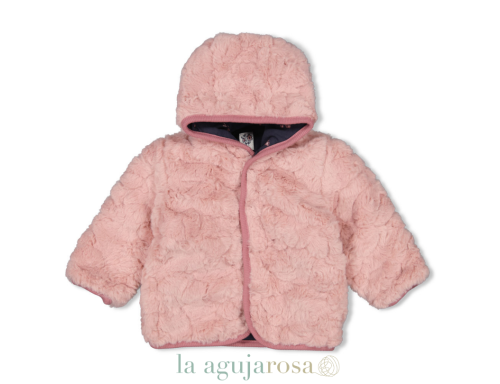 CHAQUETA REVERSIBLE CON CAPUCHA DE FEETJE