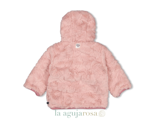CHAQUETA REVERSIBLE CON CAPUCHA DE FEETJE