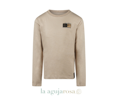 CAMISETA DE MANGA LARGA GRIS CLARO PARA NIÑO DE NO WAY... 2