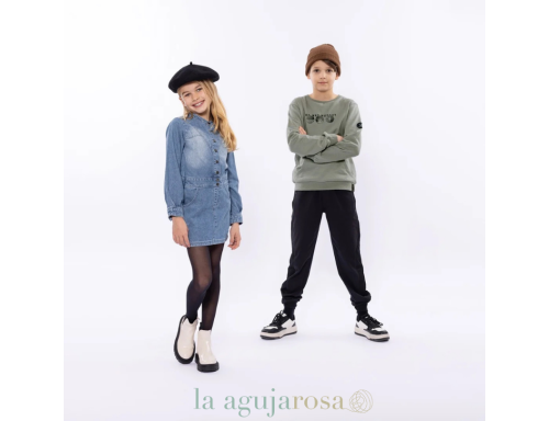 SUDADERA PARA NIÑO VERDE SUAVE NO WAY MONDAY