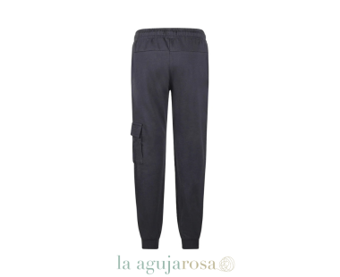 PANTALÓN DE CHÁNDAL CARGO ANTRACITA NO WAY MONDAY 2