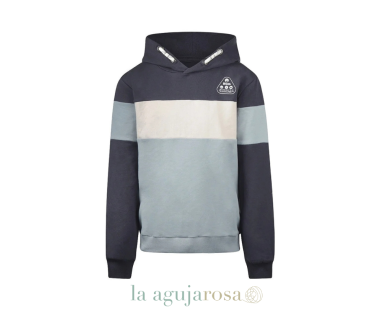 SUDADERA CON CAPUCHA NO WAY MONDAY DE NIÑO ANTRACITA Y... 2